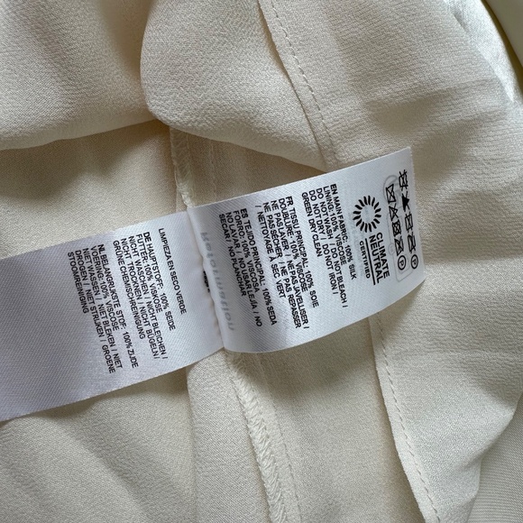 Reformation Margot Wedding Dress Gown Silk Satin Ivory Mermaid Train With Tags 0 - Picture 8 of 16